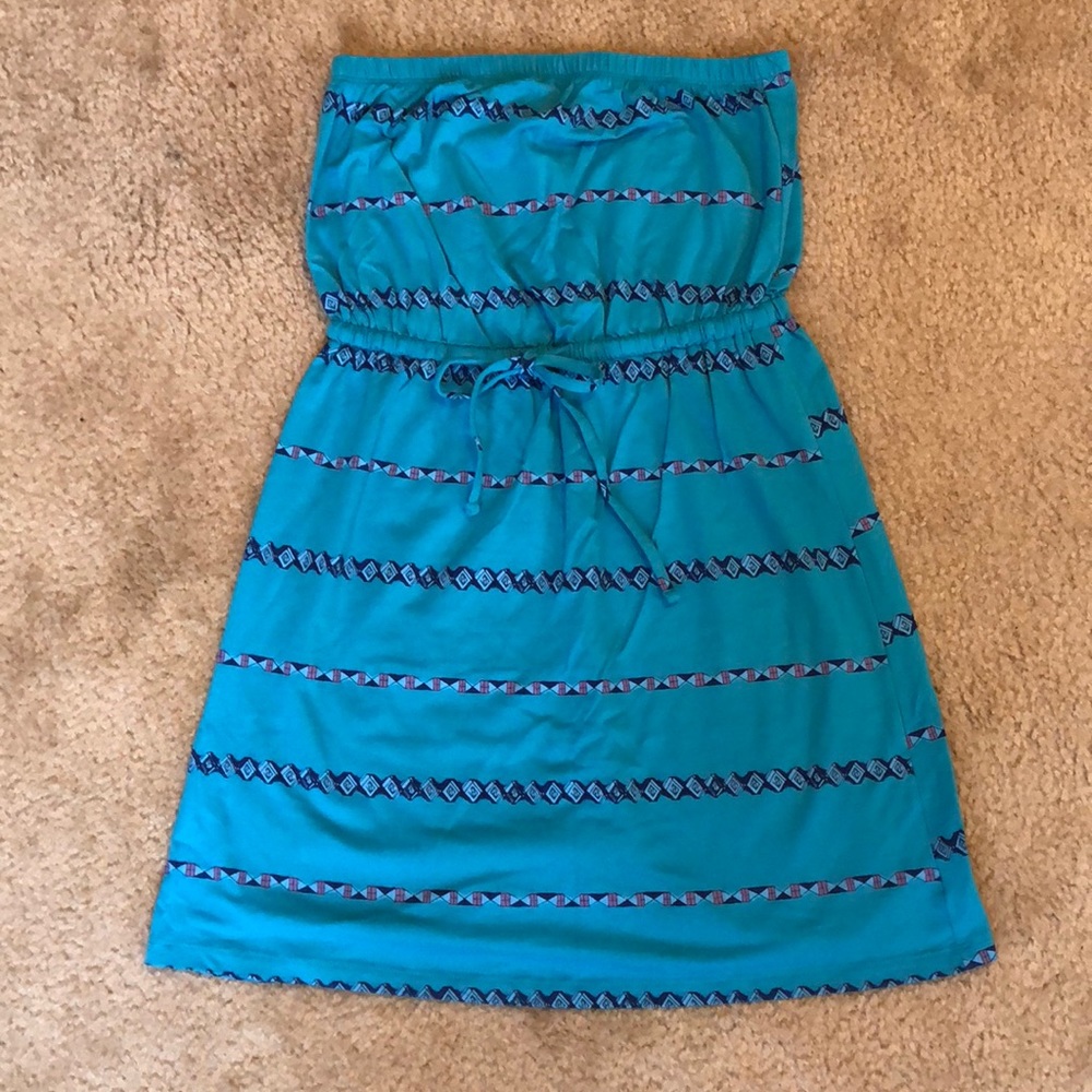 Strapless dress
